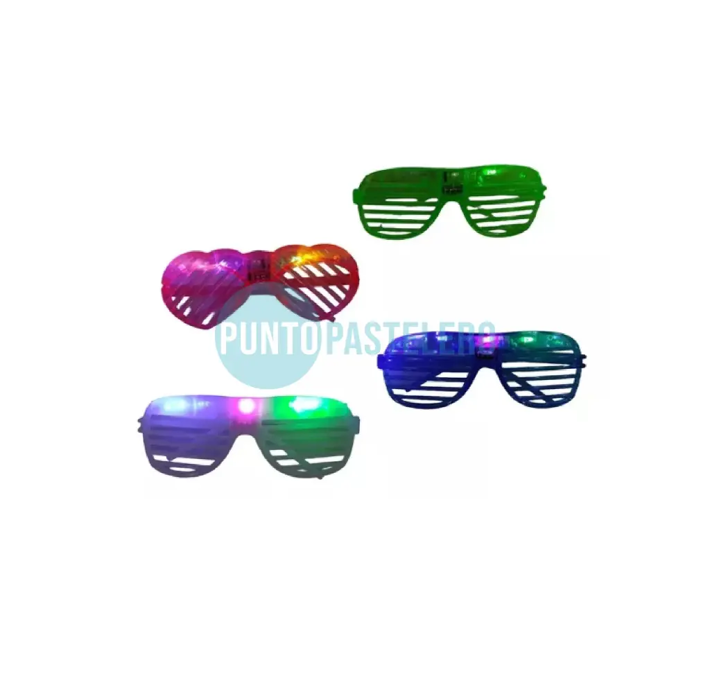 ANTEOJOS LED RAYADO AVIADOR (3 LUCES)