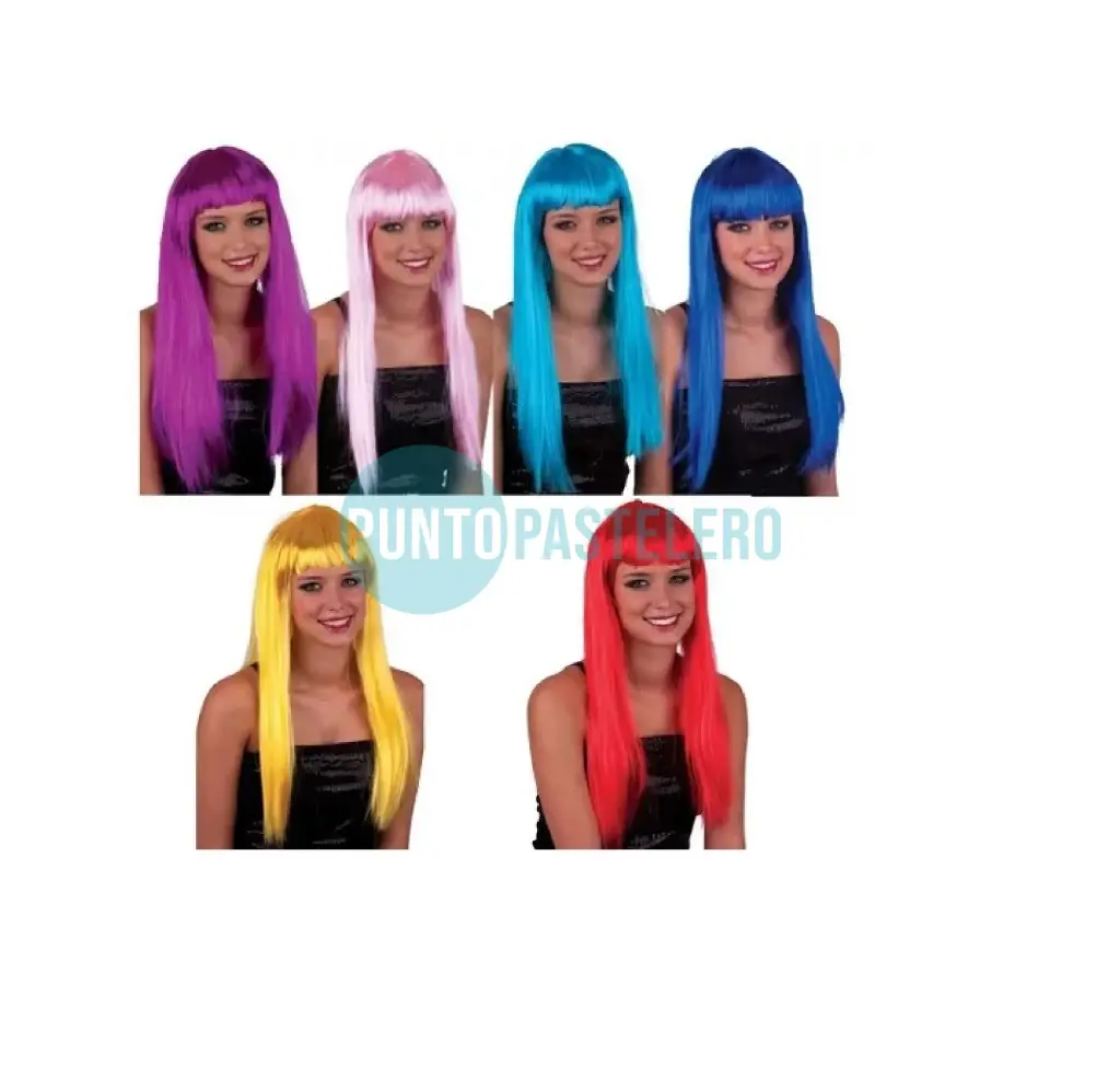 PELUCA LARGA LACIA (COLORES VARIOS)