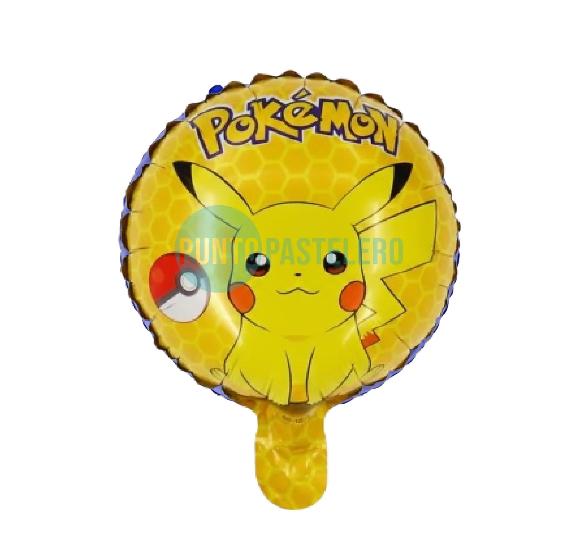 GLOBO METALIZADO REDONDO POKEMON (23 CM) [3-1] [X29]