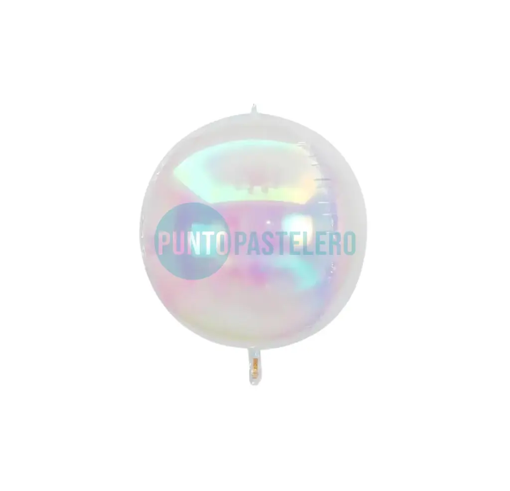 GLOBO METALIZADO ORBZ ESFERA IRIDISCENTE 10" (25 CM) [C4-F1] [X16]