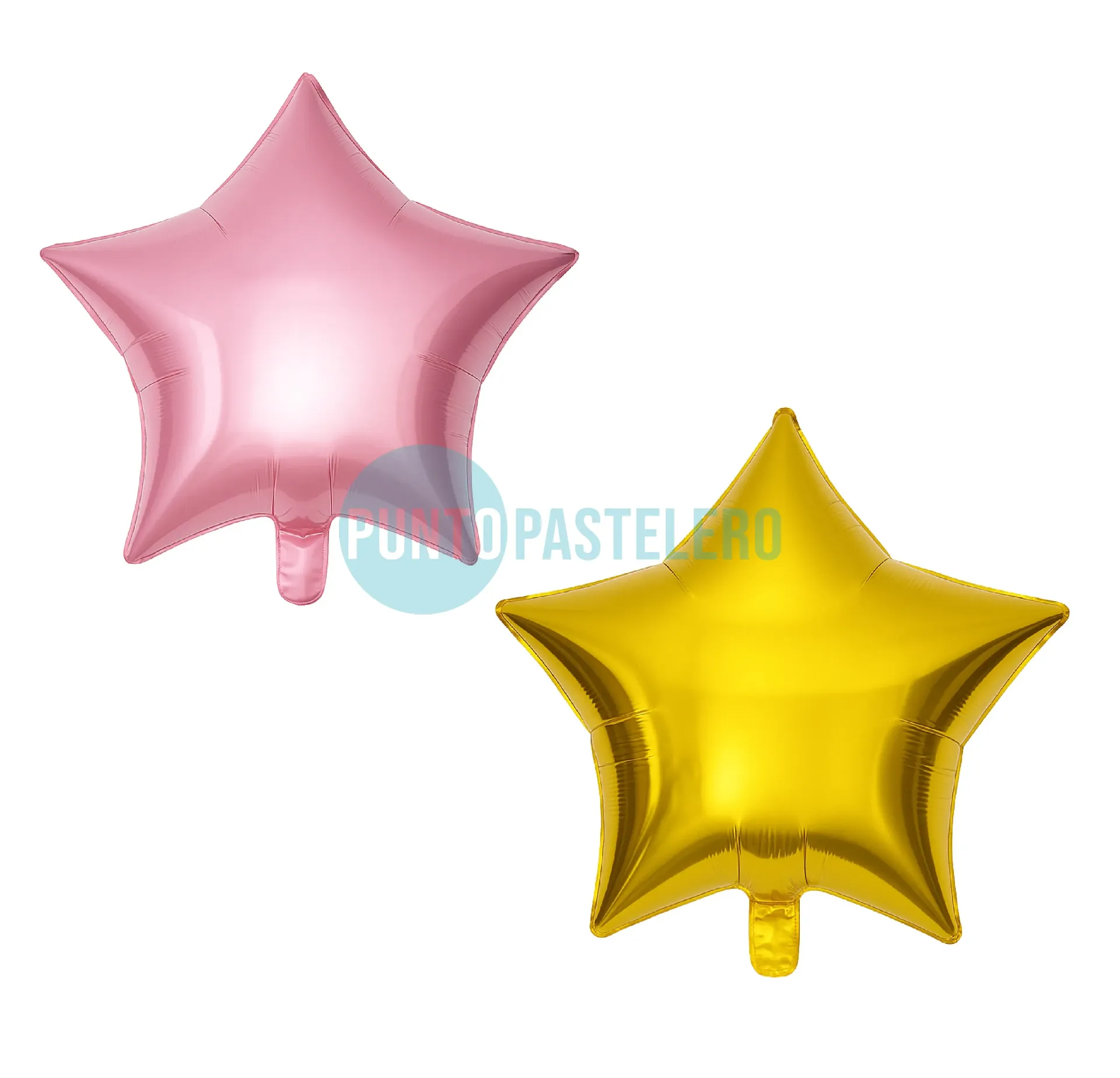 GLOBO ESTRELLA METALIZADO 23 CM (10") (COLORES VARIOS) [CAJON 6]