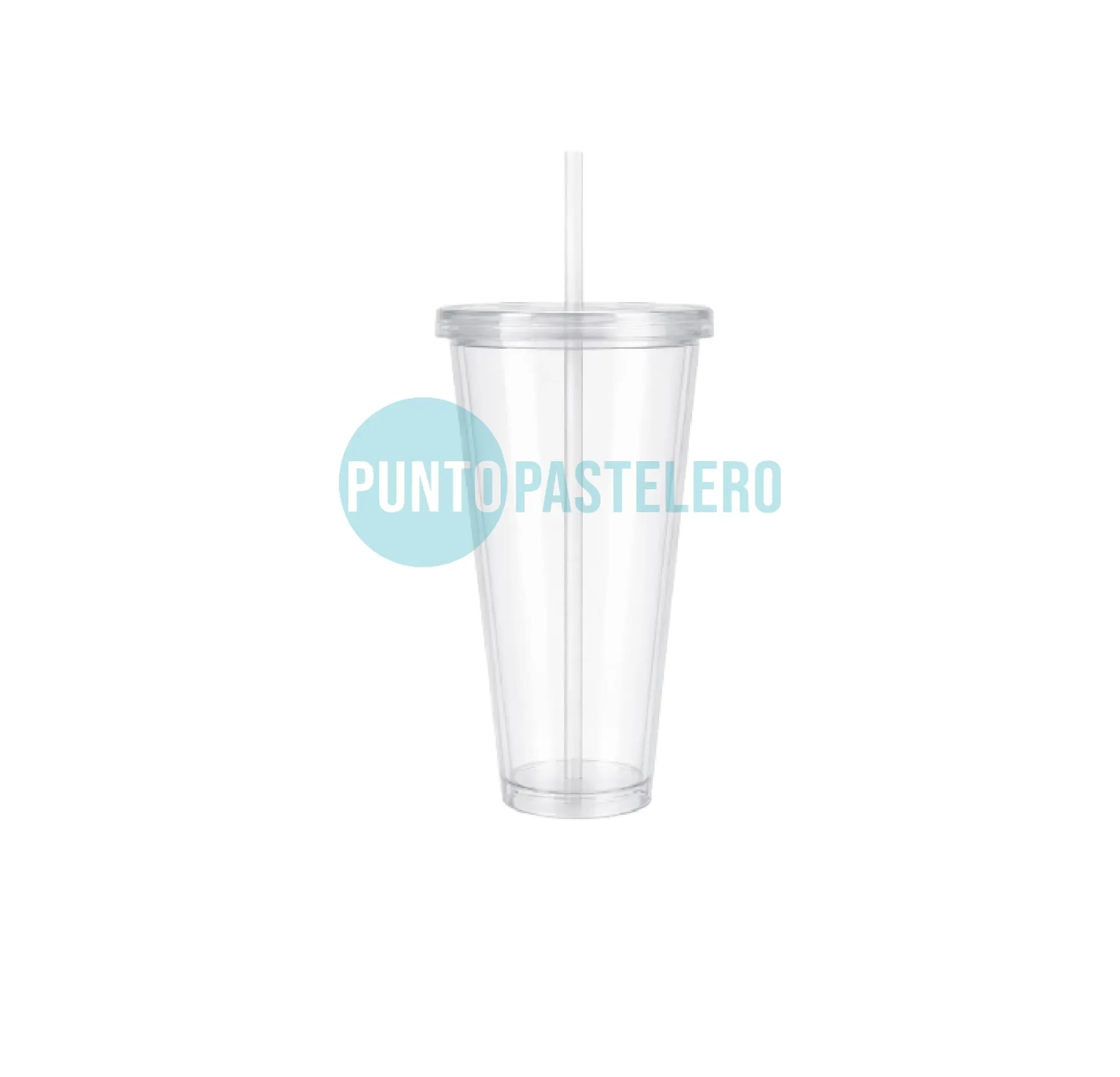 VASO MILKSHAKE XXL CON SORBETE (TRANSPARENTE) (500 CC)