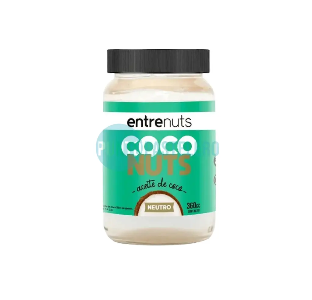 [763571722411] ACEITE DE COCO NEUTRO ENTRENUTS (X 200 CC.) (SIN TACC)