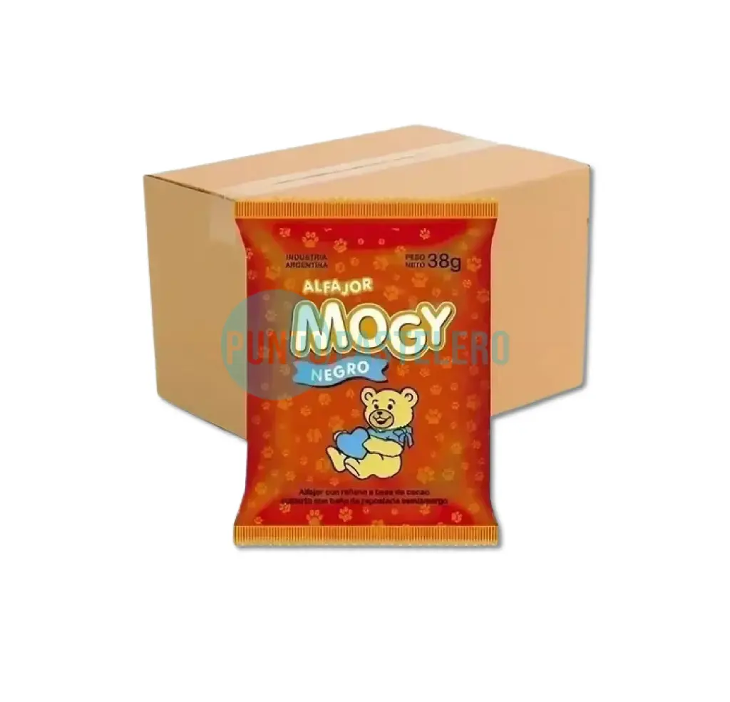 ALFAJOR MOGY CHOCOLATE (X 30 GR.) (CAJA X 40 U.)
