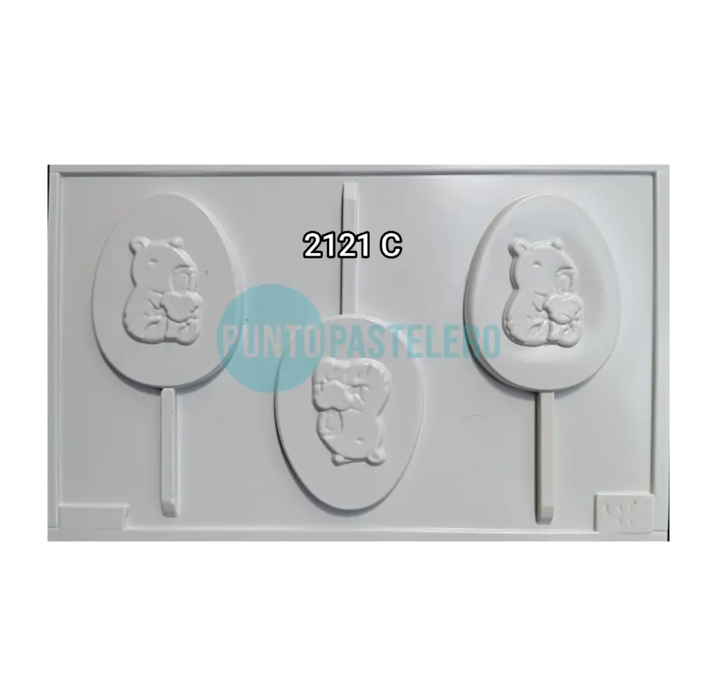 PLACA PARA CHUPETIN CAPIBARA PLASTICHOK 2121C [B5]