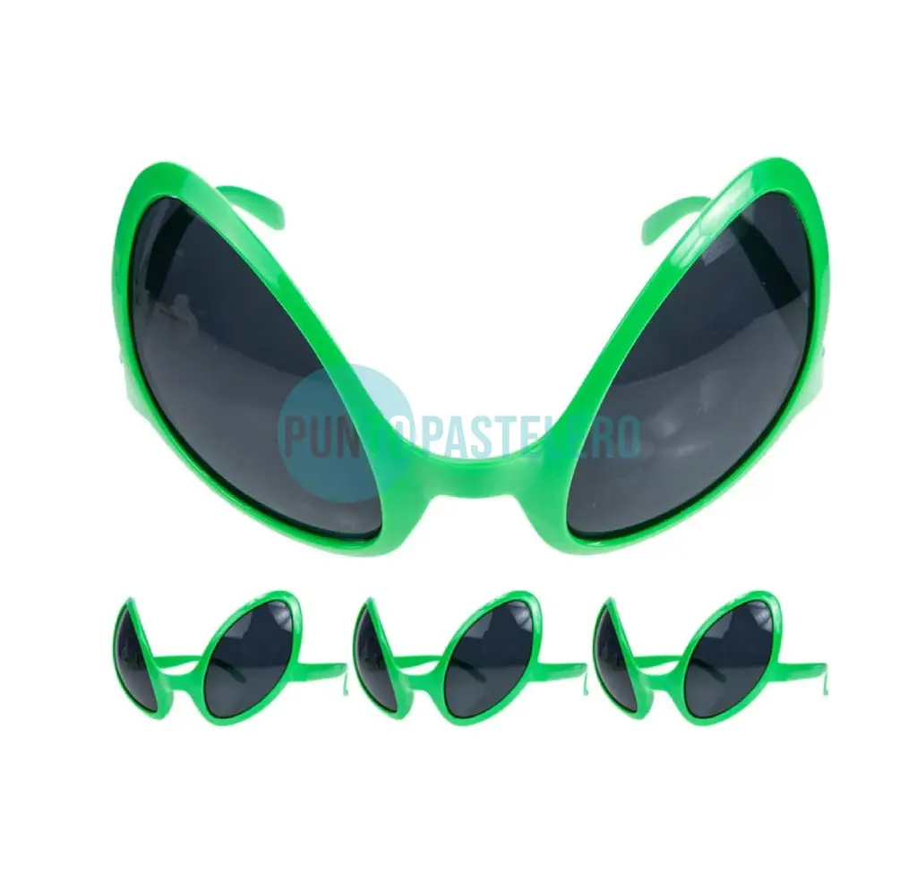 LENTES ANTEOJOS ALIEN VERDE