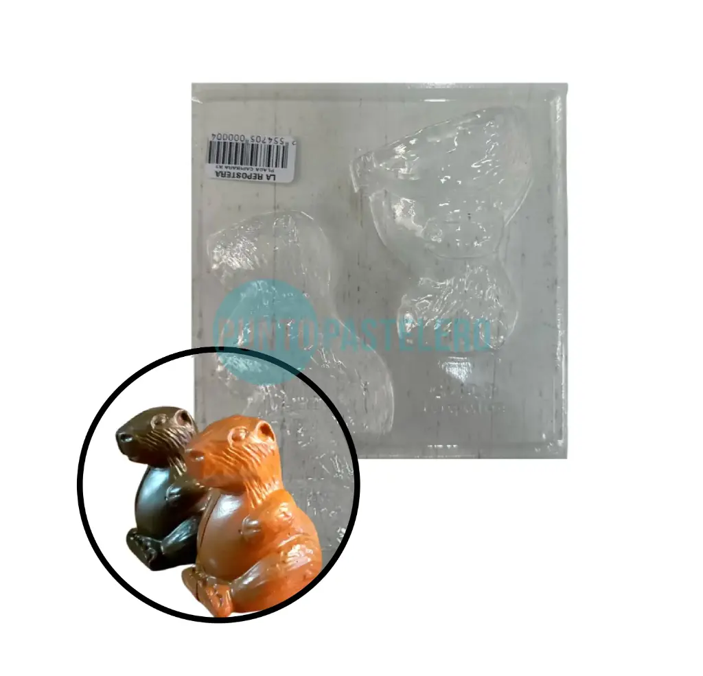 PLACA LA REPOSTERITA CAPIBARA CARPINCHO (X U.)