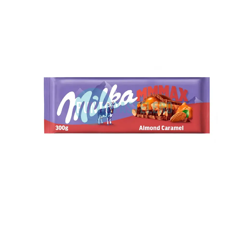 [7622210732507] TABLETA MILKA ALMOND CARAMEL (X 300 GR.)