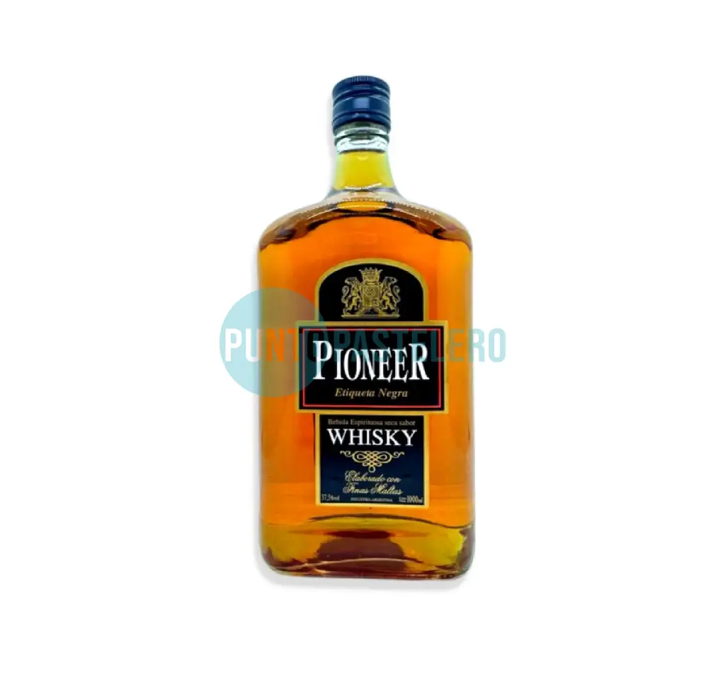 WHISKY PIONEER ETIQUETA NEGRA (X 1 LT.)