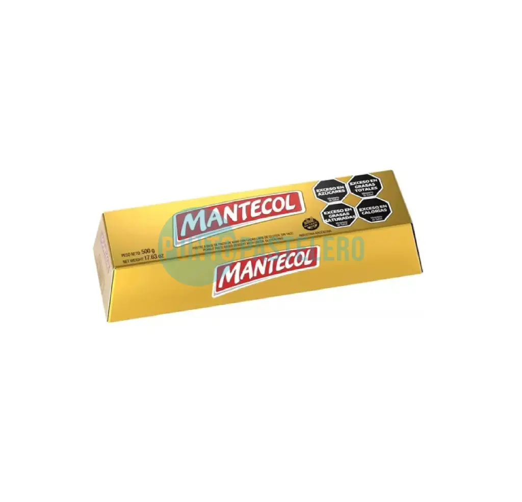 MANTECOL LINGOTE (X 500 GR.)