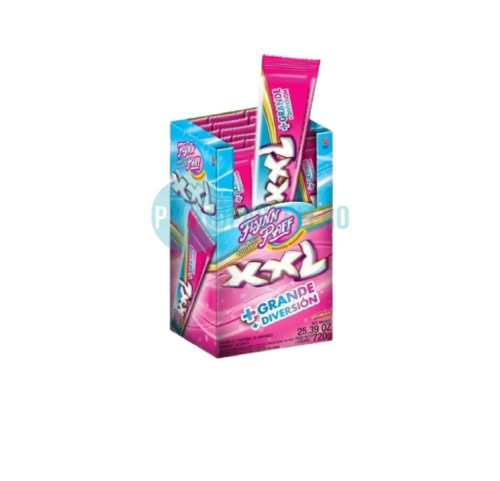 [7790380428107] FLYNN PAFF XXL (LENGUETAZO) TUTTI FRUTTI (CAJA X 24 U.)