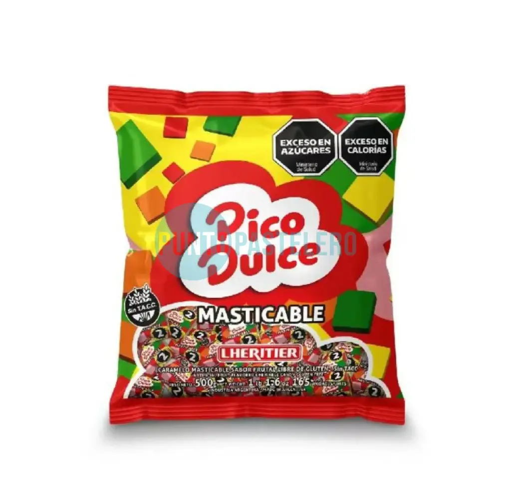 CARAMELOS PICO DULCE MASTICABLE (X 500 GR.)