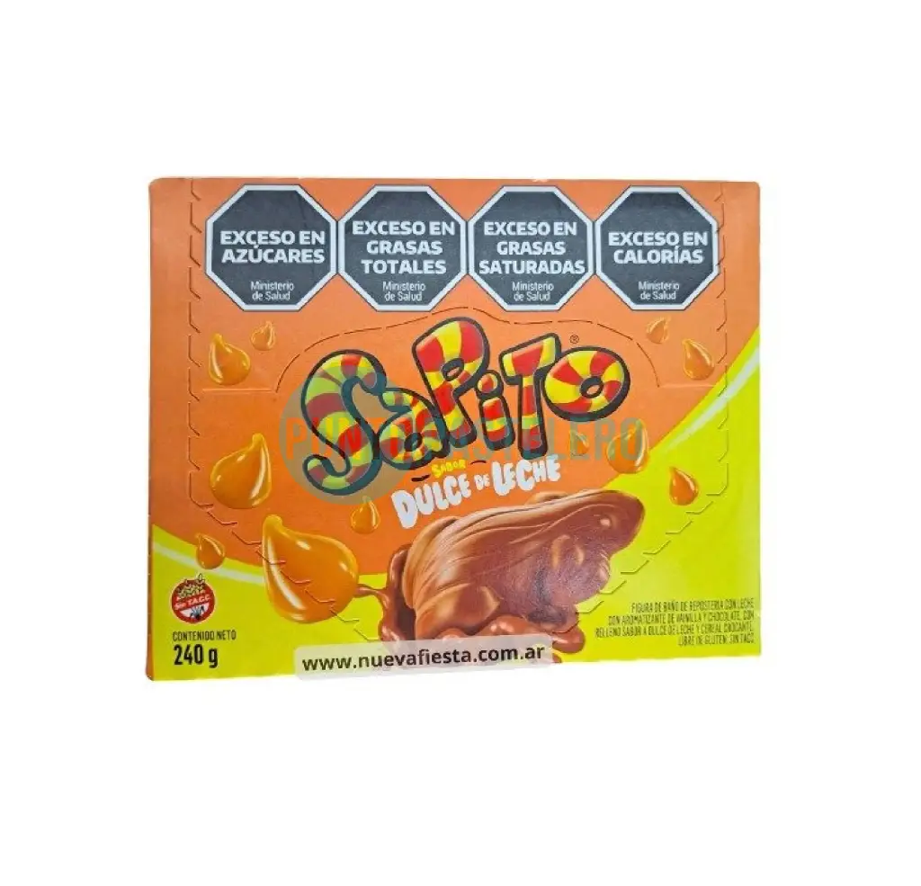 SAPITO DULCE DE LECHE (X 24 U.)