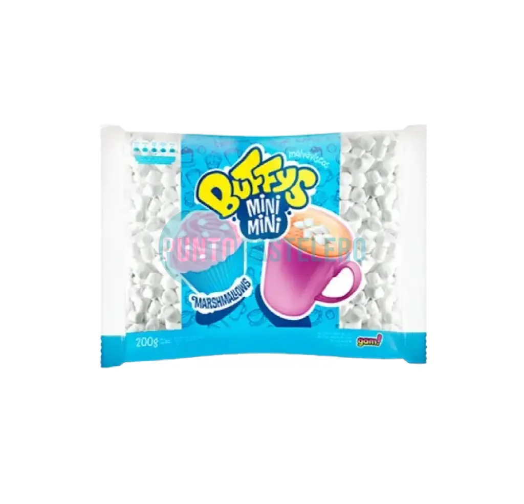 MALVAVISCOS BUFFYS MINI BLANCO (X 200 GR.)