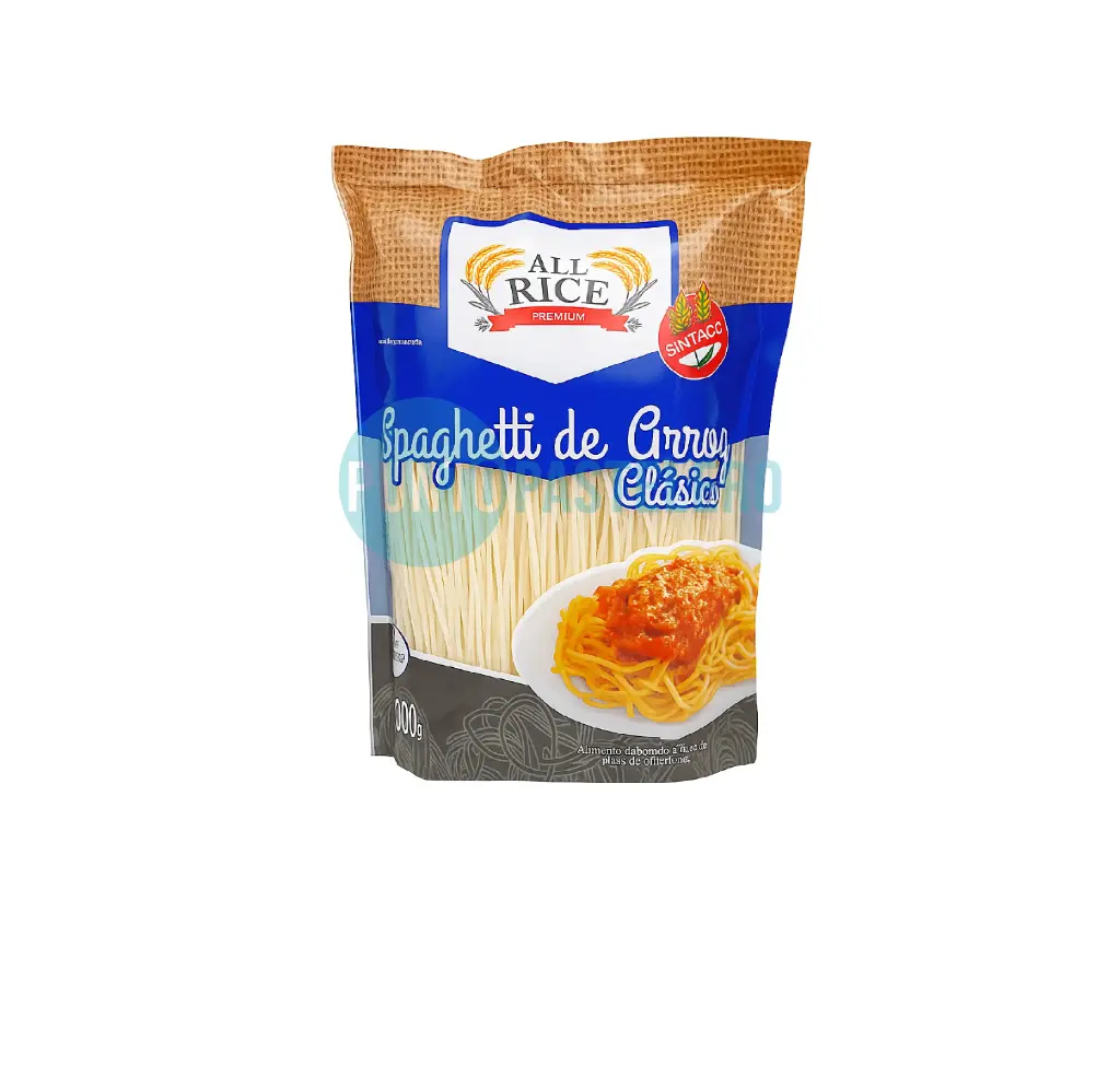 FIDEOS DE ARROZ ALL RICE (X 300 GR.) (SIN TACC)
