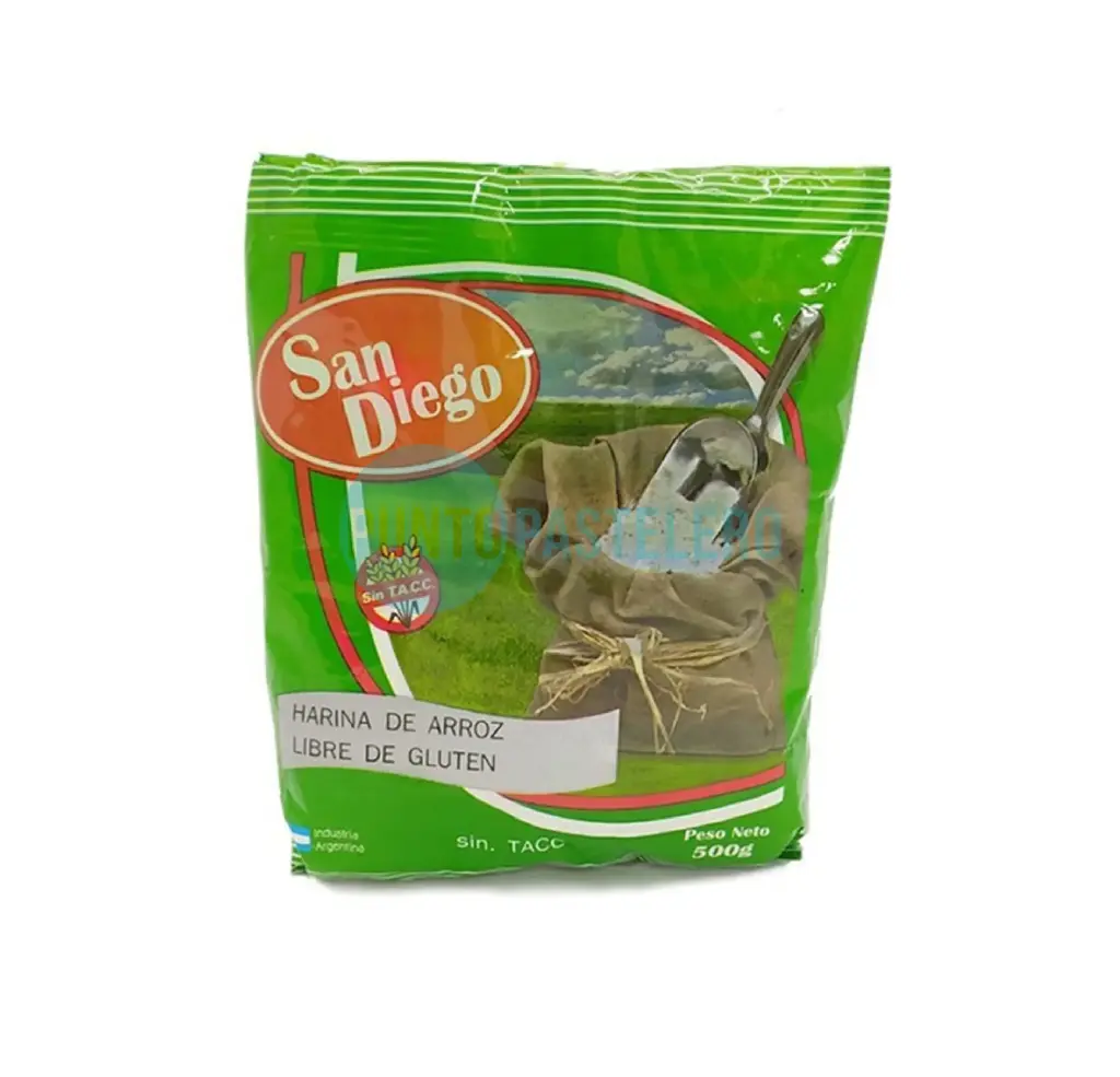 HARINA DE ARROZ SAN DIEGO (X 500 GR.) (SIN TACC)