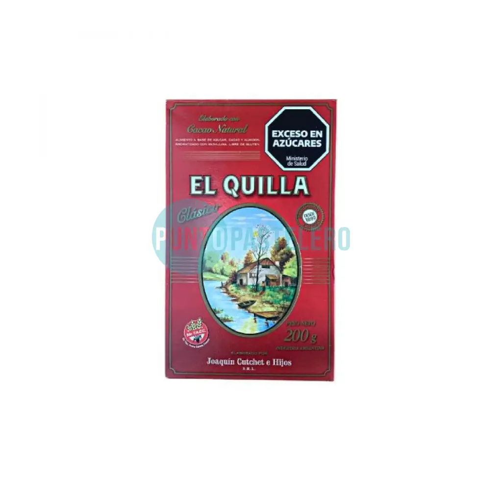 CACAO DESGRASADO EL QUILLA (X 200 GR.) (SIN TACC)