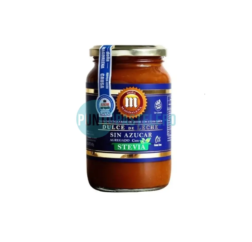 DULCE DE LECHE DOÑA MAGDALENA CON STEVIA (X 400 GR.) (SIN TACC) (SIN AZUCAR)