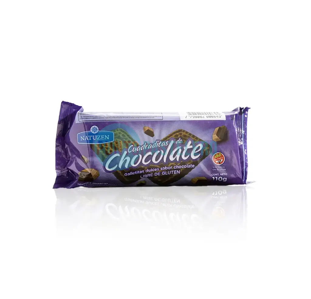 [7798082000645] GALLETITAS DE CHOCOLATE NATUZEN (X 110 GR.) (SIN TACC)