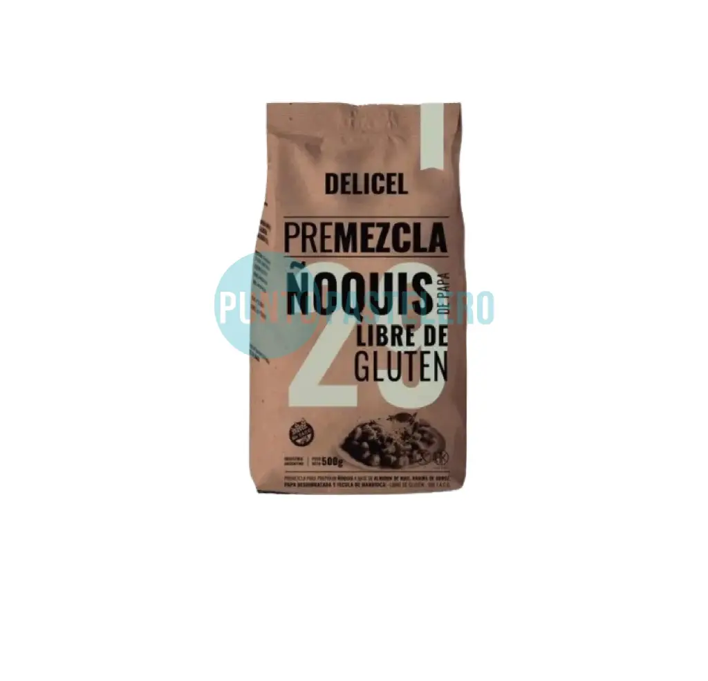 PREMEZCLA ÑOQUIS Nº 29 DELICEL (X 500 GR.) (SIN TACC)