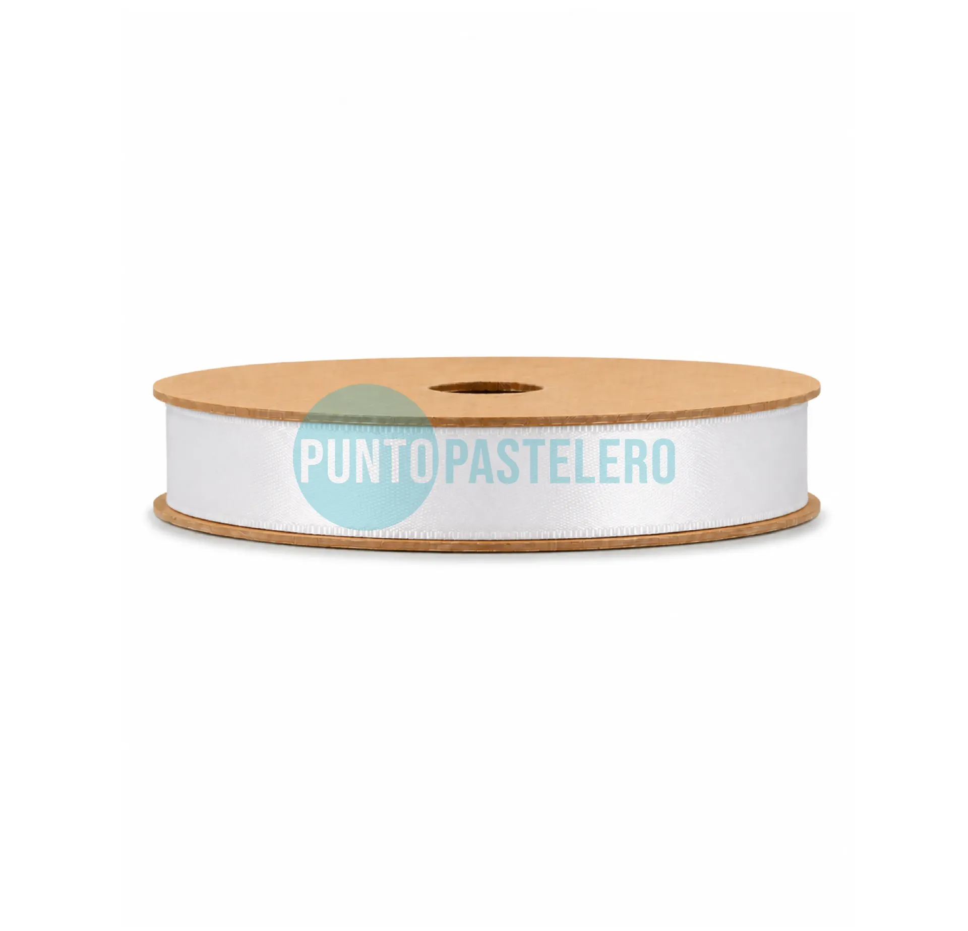 ROLLO CINTA RASO Nº2 BLANCO (X 10 MT.)