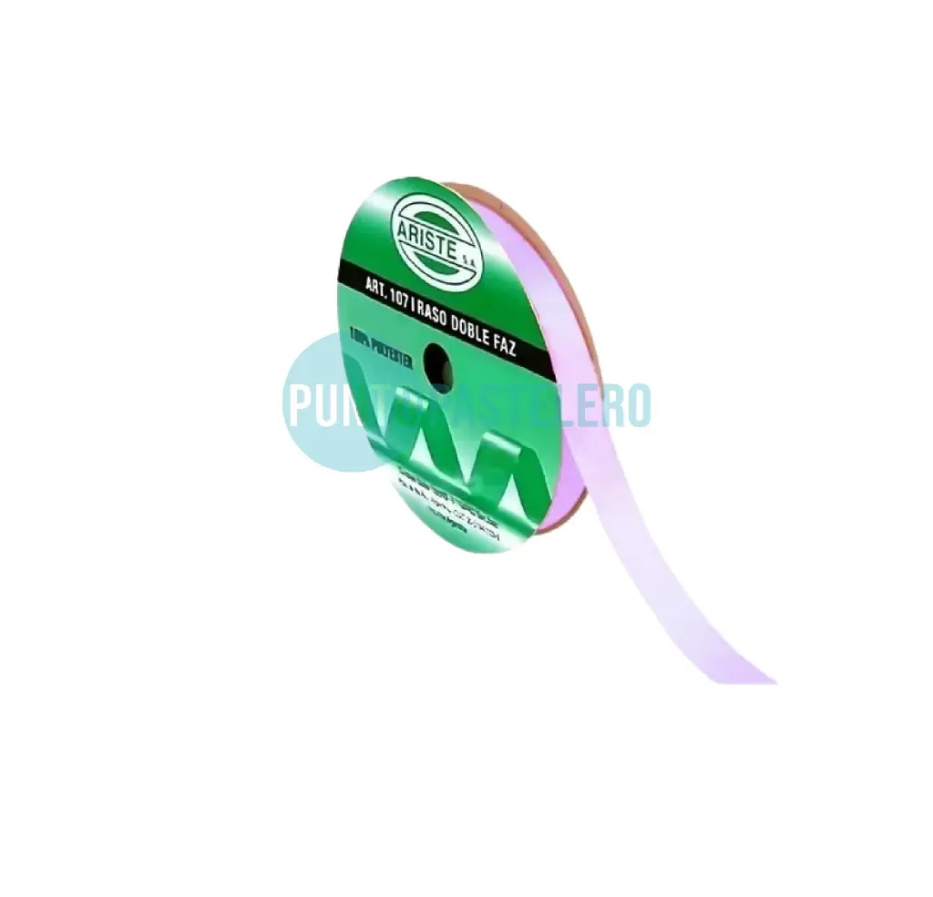 ROLLO CINTA RASO Nº2 LILA (X 10 MT.)