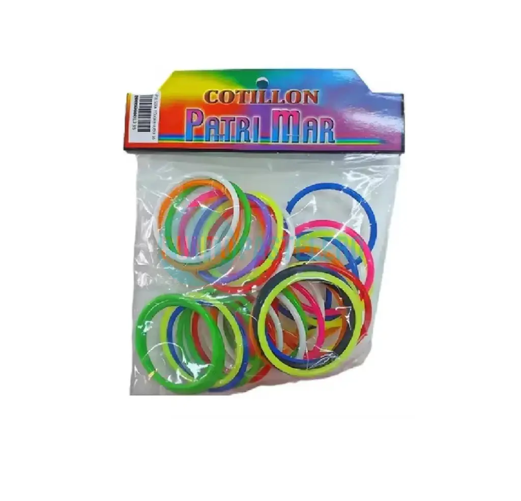 PULSERA MULTICOLOR PATRIMAR (X 36 U.)