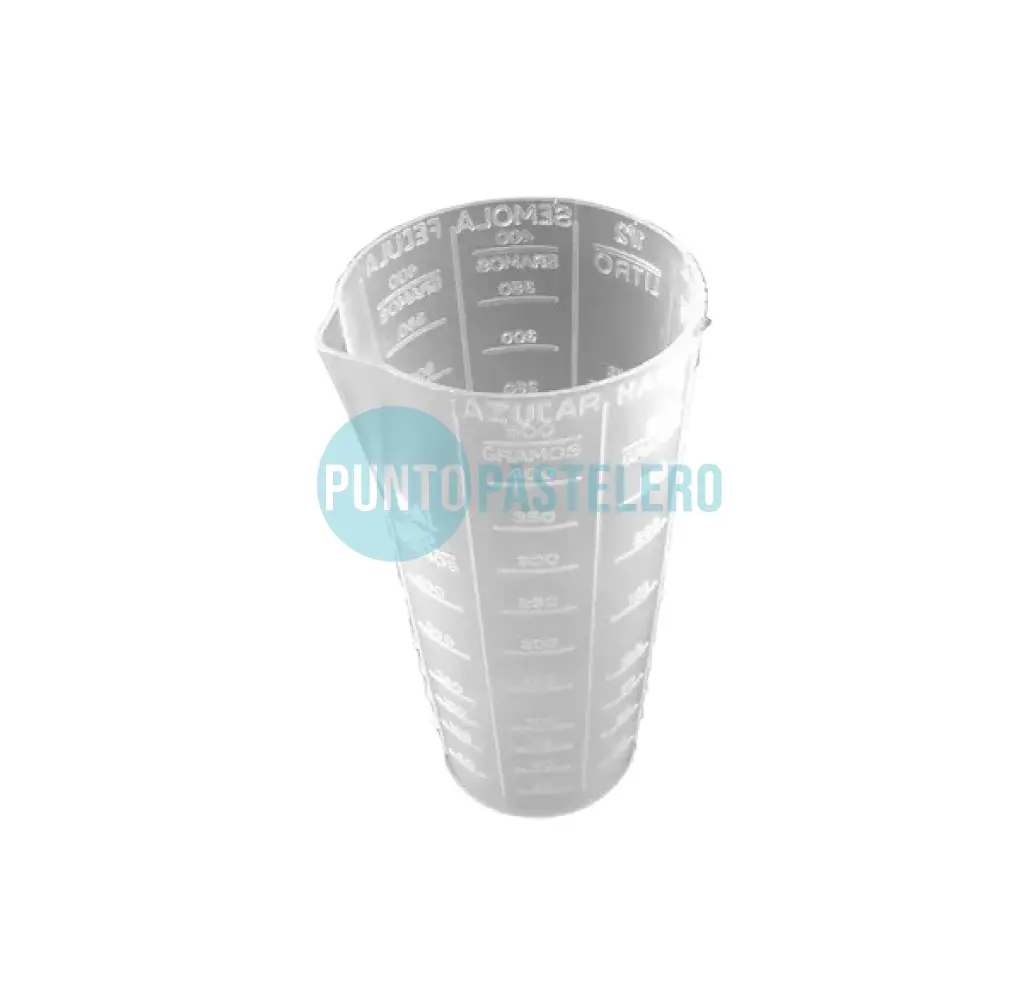 VASO MEDIDOR CON RELIEVE (500 CC)