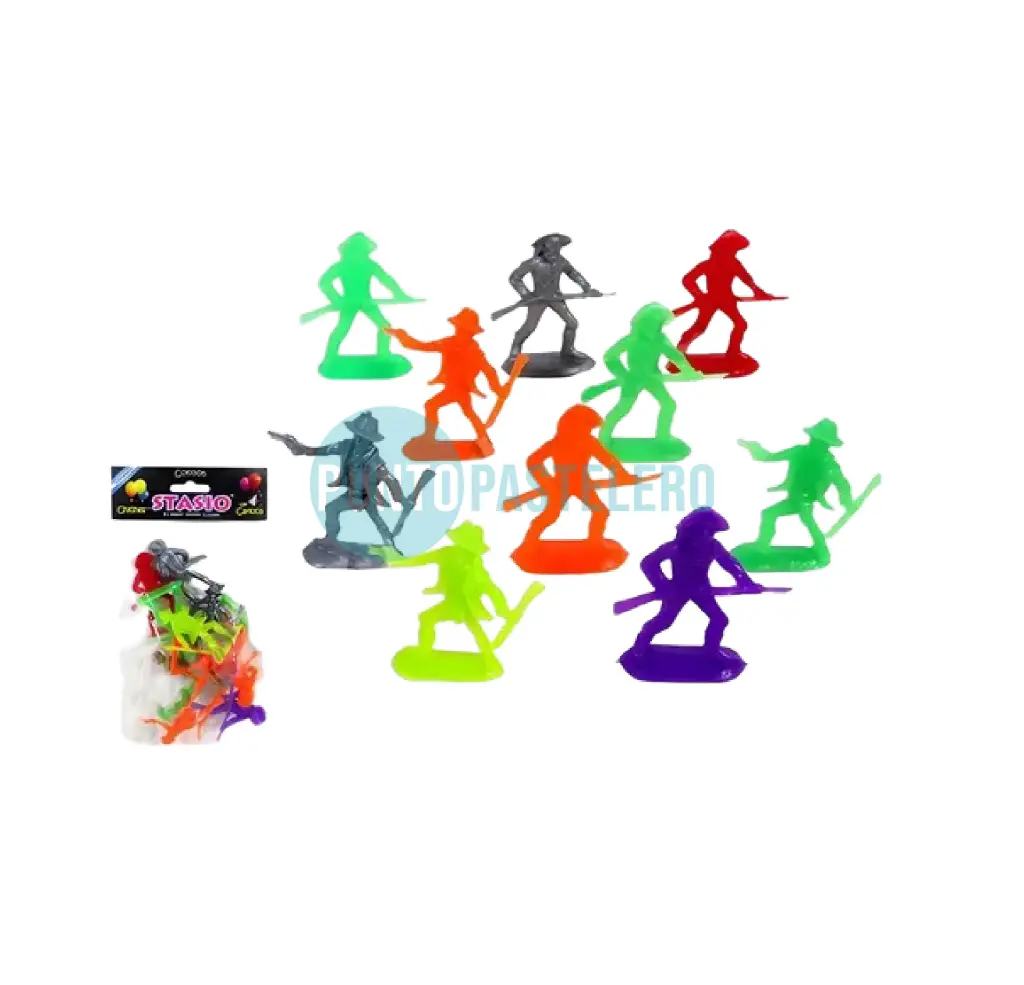 COW-BOYS A PIE (X 12 U.)