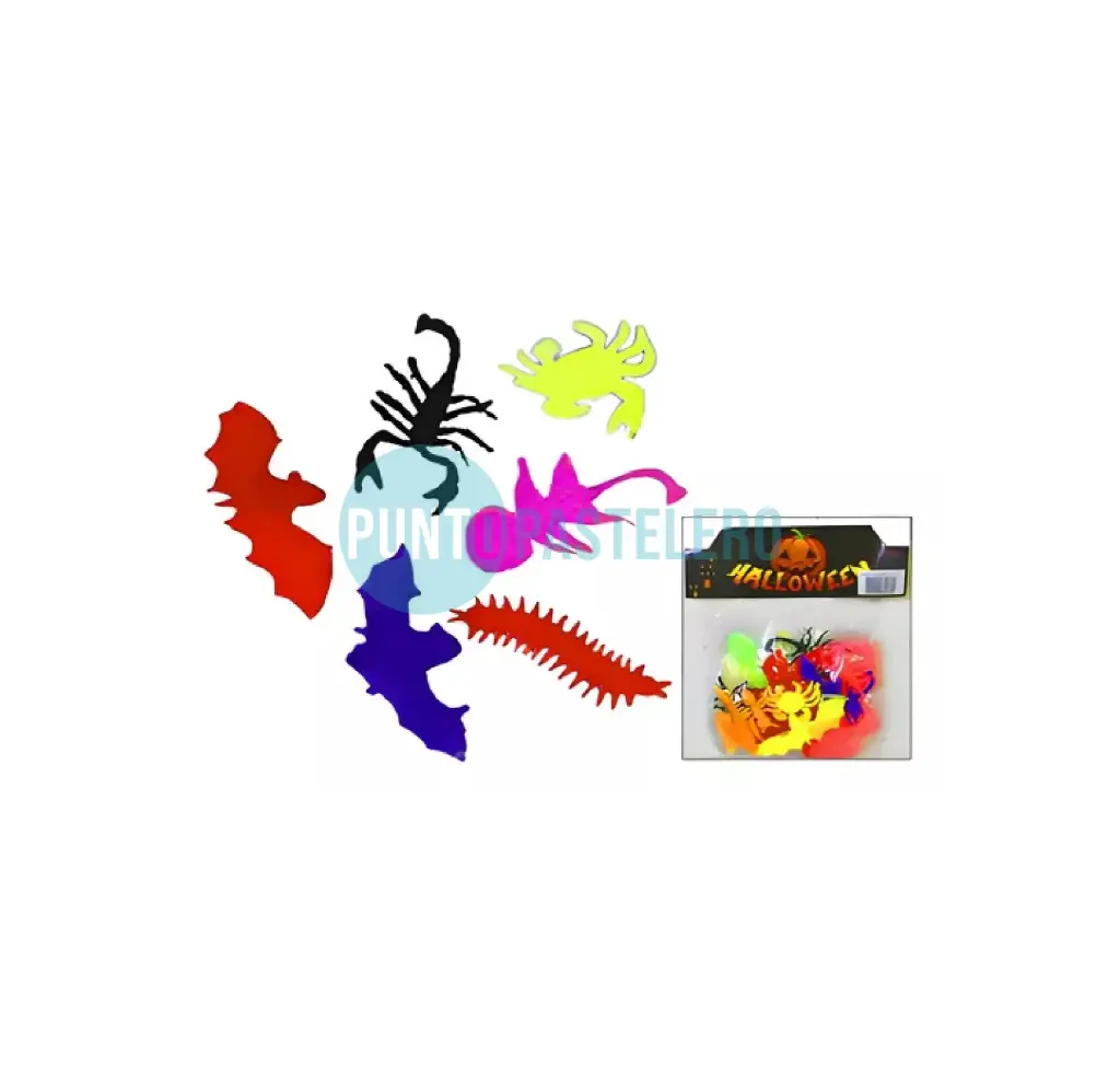 [000000004129] BICHOS CHICOS GOMA COLOR PATRIMAR (24 U.)