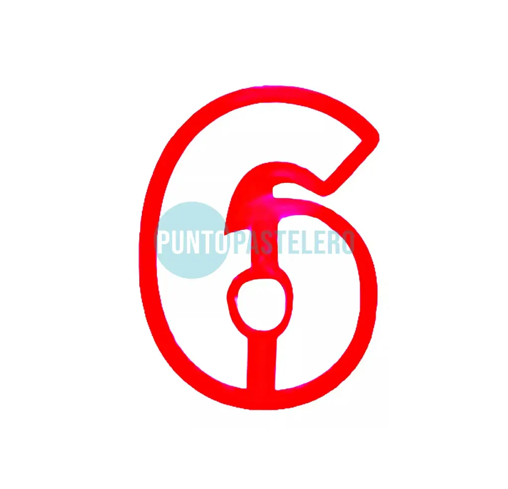 CORTANTE MARCADOR PLASTICO NUMERO 6/9 [10-2]