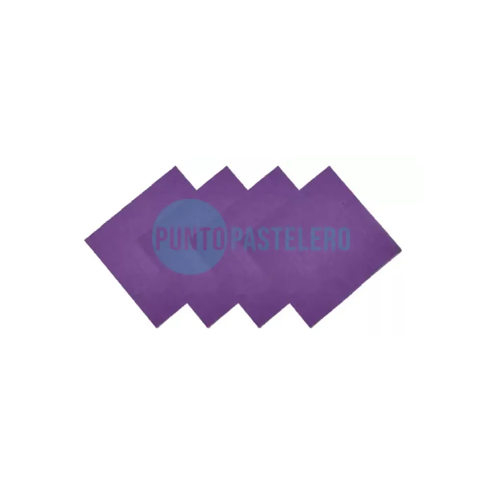 SERVILLETA TISSUE LISA VIOLETA NAPTRES 32X32 (X 20 U.)