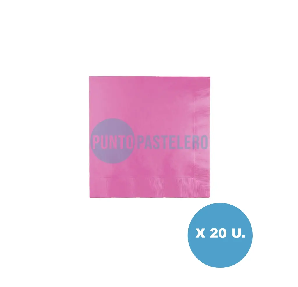 SERVILLETA TISSUE ROSAS ROCOCO (X 20 U.)