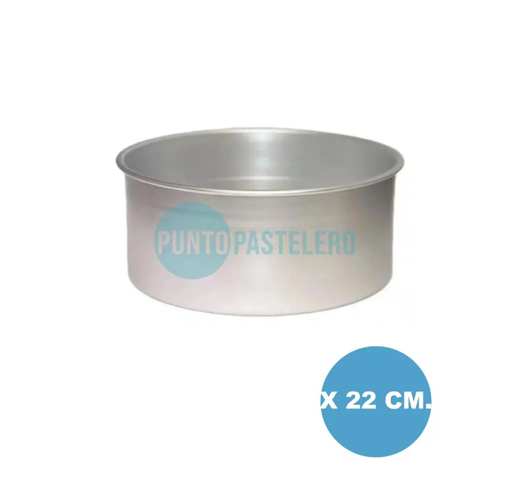 TORTERA FIJA 6 CM DE ALTO - 22 CM DIAMETRO (MULTY)