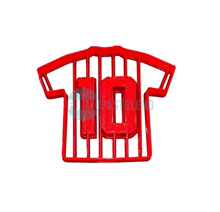 CORTANTE MARCADOR PLASTICO CAMISETA 10 [4-1]