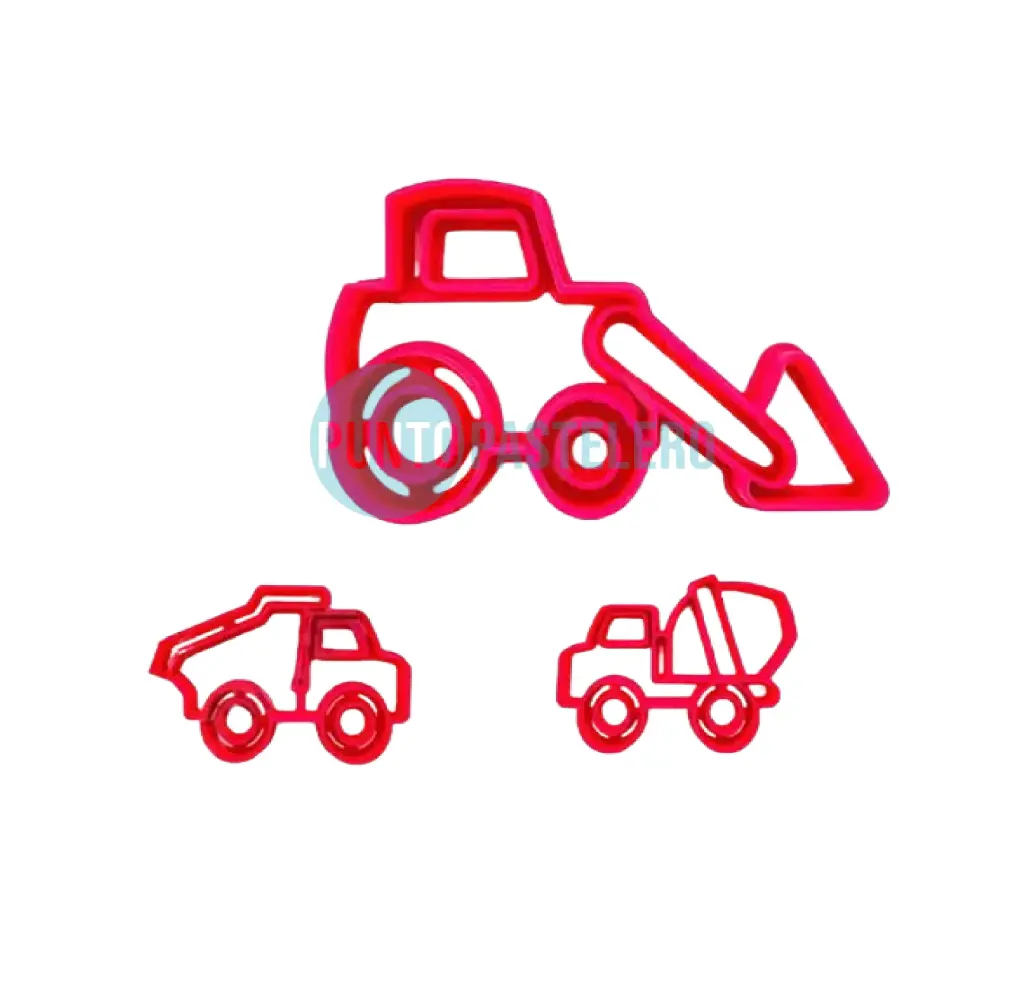 CORTANTE MARCADOR PLASTICO 3D CAMIONCITO [P]