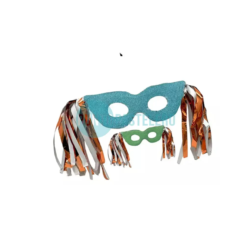 ANTIFAZ BRILLO CON FLECOS SURTIDOS (X 10 U.)