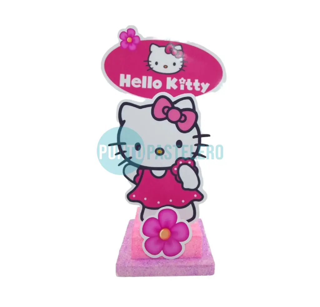 ADORNO TORTA BASE GIBREADA KITTY