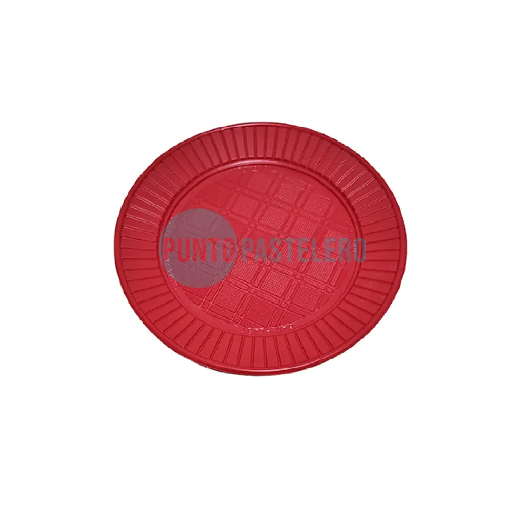 PLATO GRANDE ROJO P22 (X 25 U.)