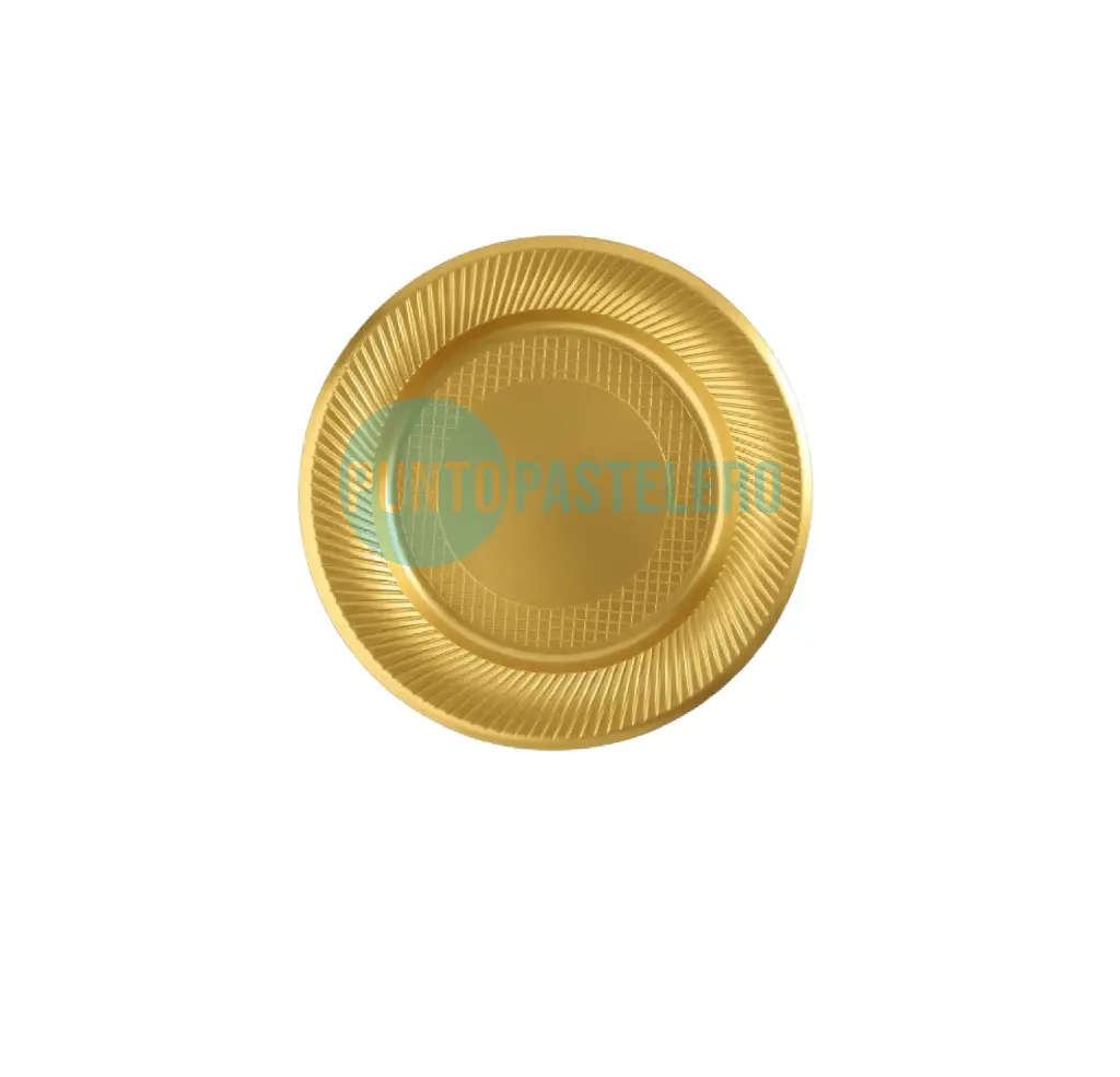 PLATO GRANDE DORADO P22 (X 25 U.)