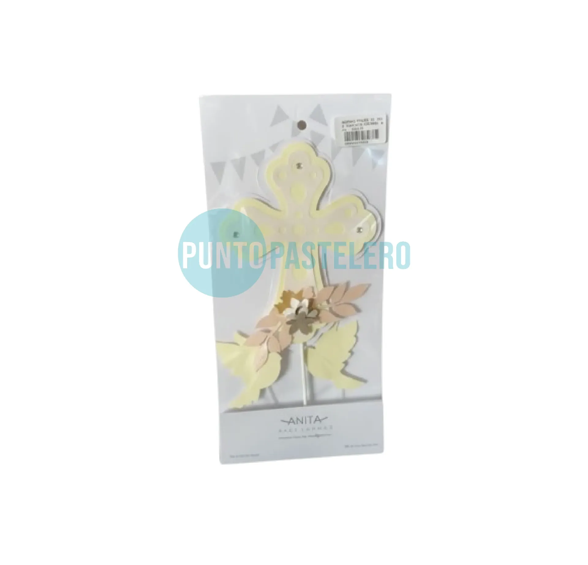 ADORNO PINCHE 3D COMUNION NATURAL (X 3 U.)