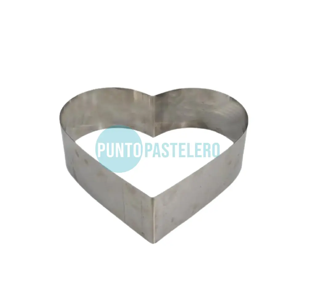 CINTURA MOLDE POSTRE CORAZON DE HOJALATA Nº20 (20 CM)