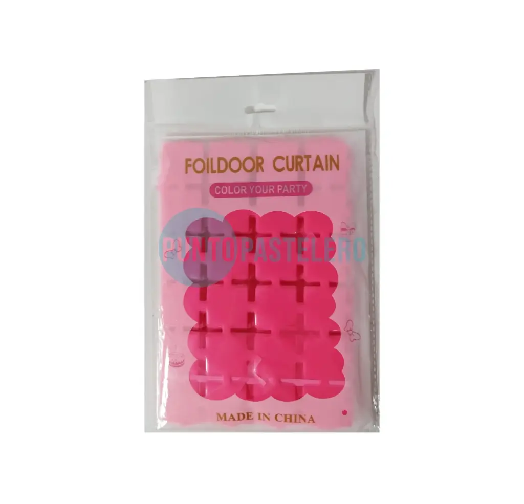 CORTINA BRICK WALL ROSA FLUO (1 X 2 MT.)