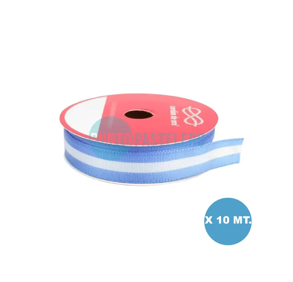CINTA ARGENTINA N° 3 (15MM) (X 10 MT.)