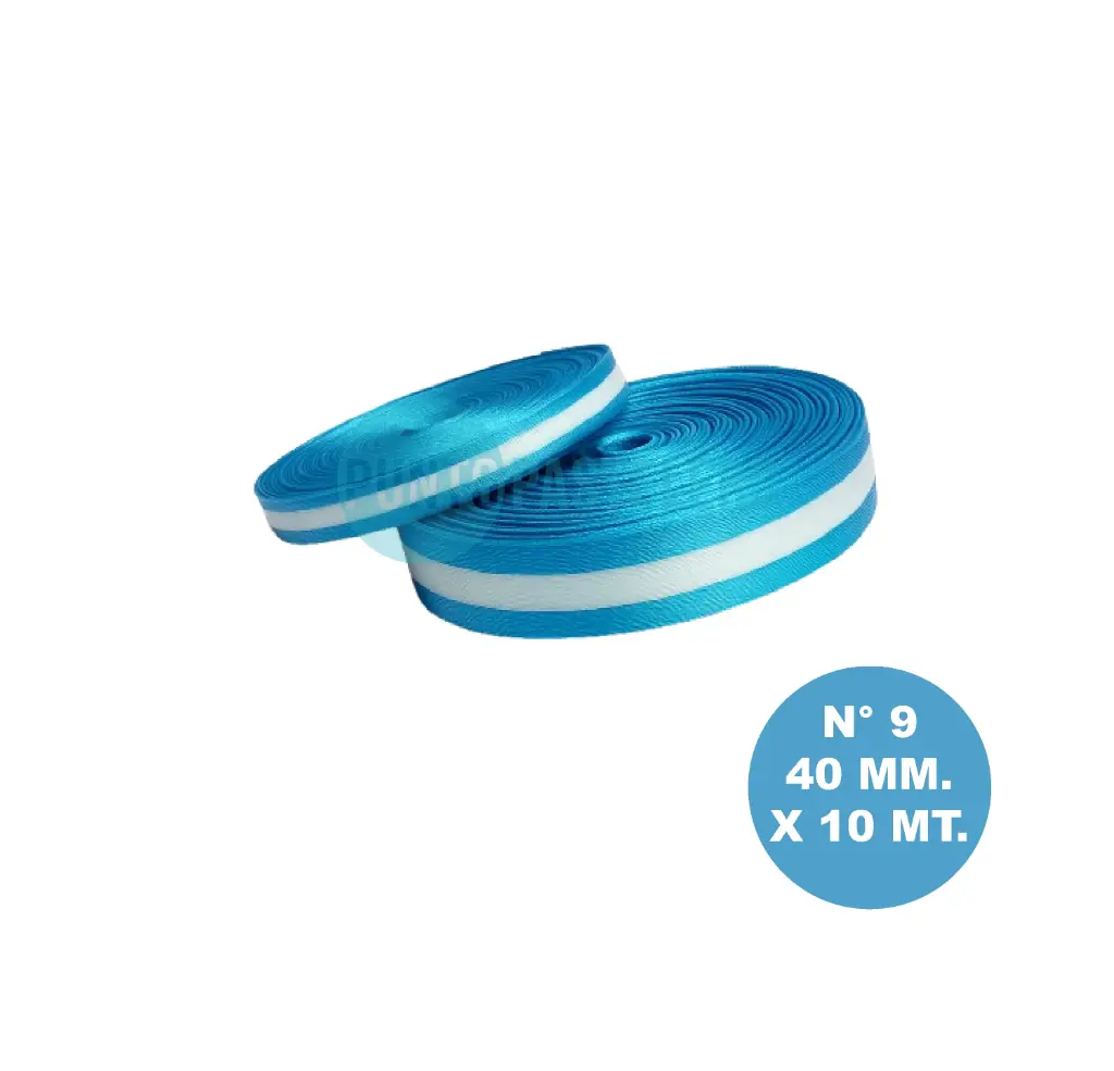 CINTA ARGENTINA N° 9 (40 MM) (X 10 MT.)