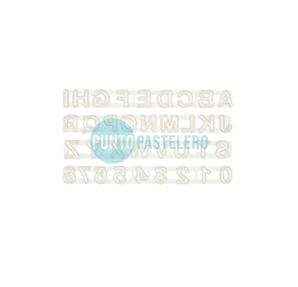 CORTANTES LETRAS Y NUMEROS ROUNDY (LA BOTICA)