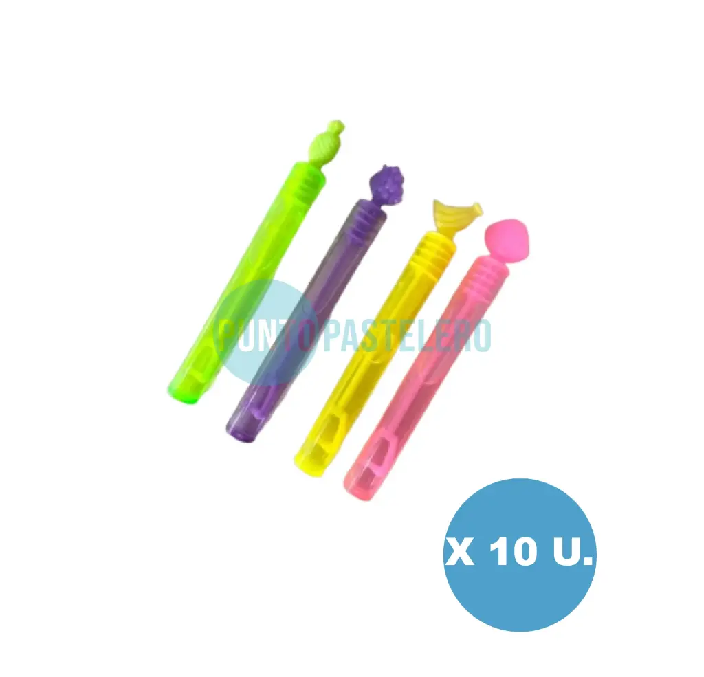 BURBUJERO MIX FRUTAL MINI TUBO (X 10 U.)