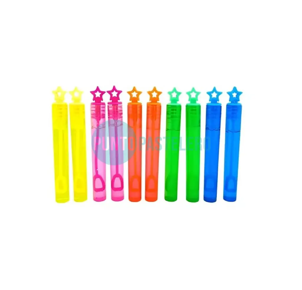 [697752621930] BURBUJERO ESTRELLA MINI TUBO (X 10 U.)