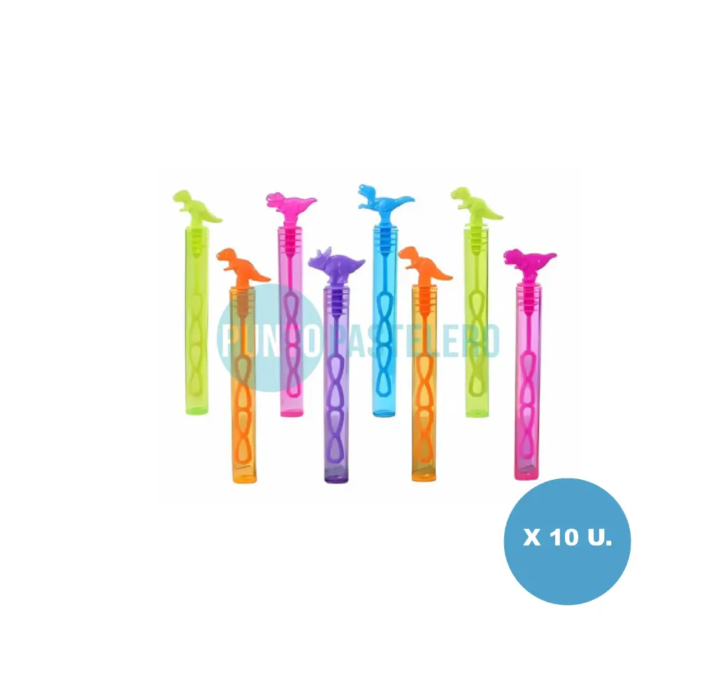 [697752621931] BURBUJERO DINOSAURIOS EXTRA DURACION (X 10 U.)