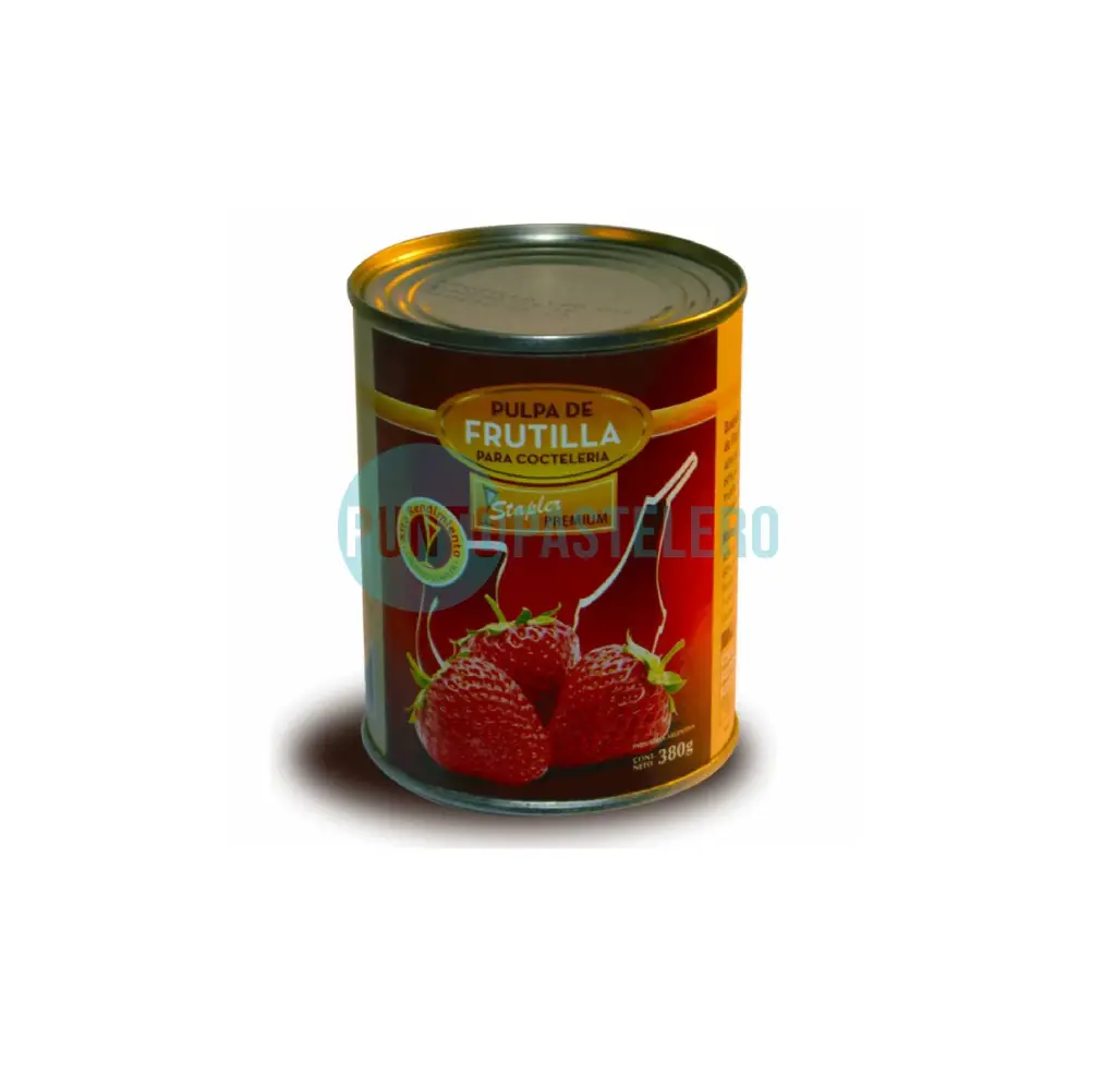 [7791152000835] PULPA DE FRUTILLA PARA REPOSTERIA STAPLER (X 380 GR.)